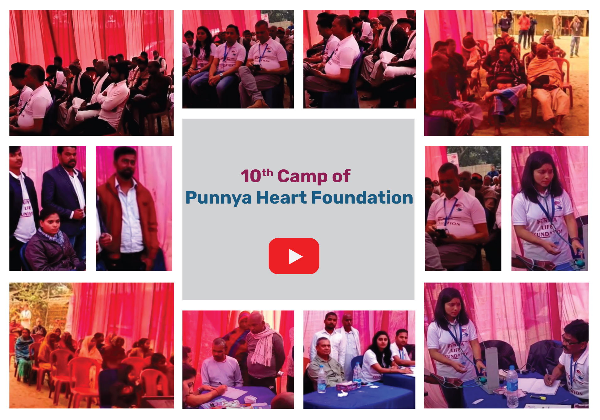 Punyya Life Foundation FREE Heart Camp at Deviganj [Forbesganj, Bihar] on 5-Feb-2023. 100+ participants and 50+ FREE consultations done.