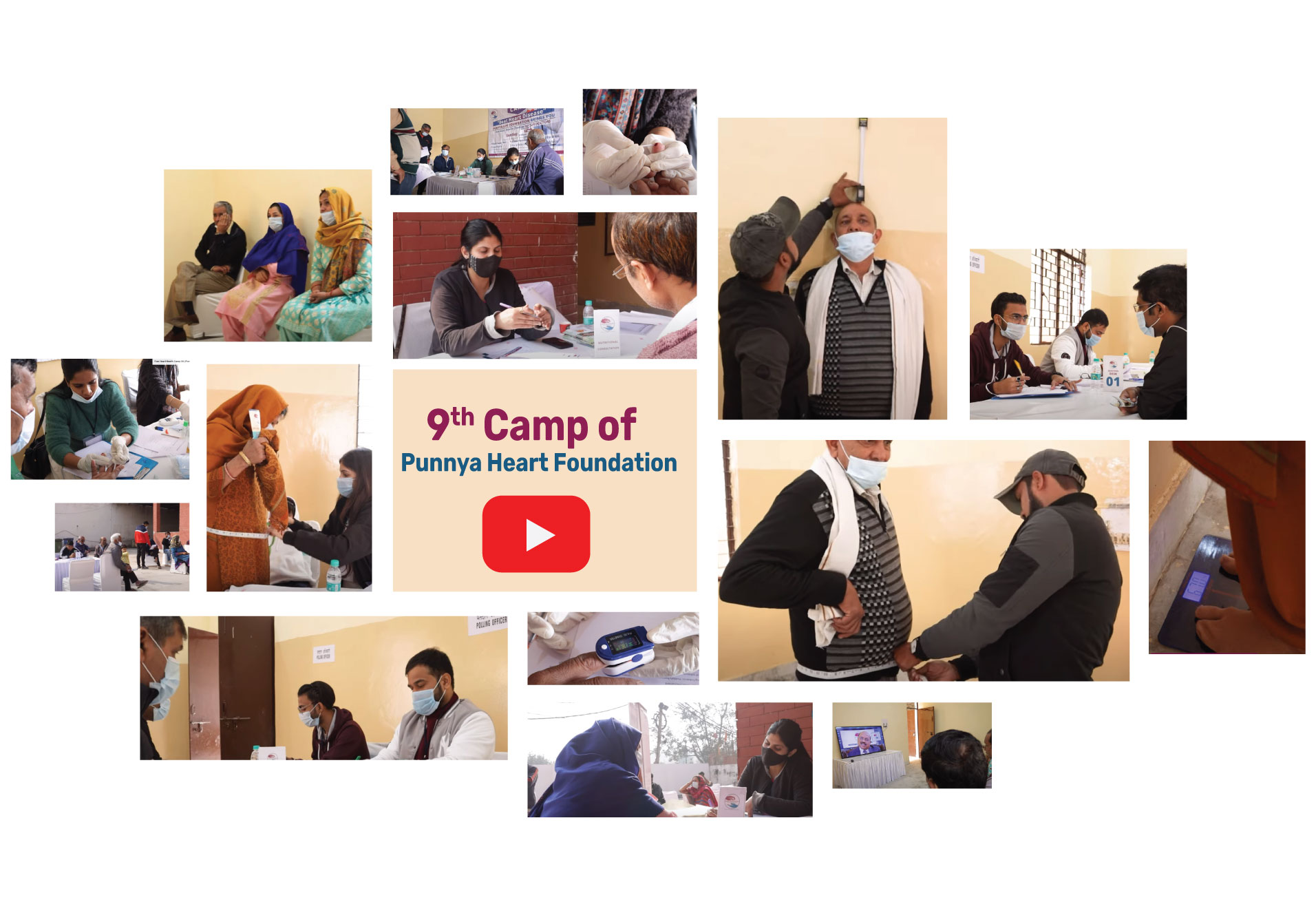 9th Free Checkup Camp - Rajpur Khurd, New Delhi